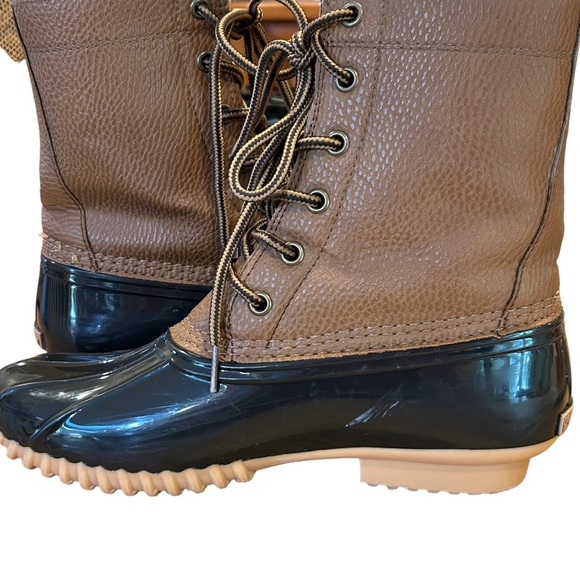 Women’s Sorel Cheyenne Ii Lace Waterproof Boots Rlk/Black 7 - Picture 8 of 10